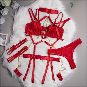 Harness Lingerie Set with Chains